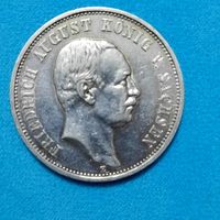 3 марки(1909г.) Саксония. аUNC!Расспродажа! Смотрите и другие мои лоты!!!