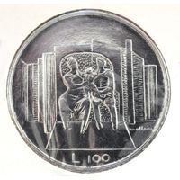 Сан-Марино 100 лир 1976 год "Республика"