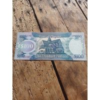 Гайана 100 долларов 2022 год
