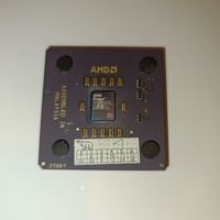 Керамический Ретро процессор AMD Duron 1200.