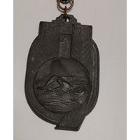 Спортивная медаль. Венгрия. 1950-1960. Тяжелая. Бронза.