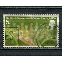 Великобритания - 1970 - Игры Британского Содружества 5Р - [Mi.552] - 1 марка. Гашеная.  (Лот 48HO)-T2P24