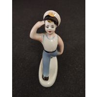 Статуэтка фарфоровая Морячок, Полонский з-д. СССР