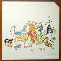 Crosby, Stills, Nash & Young "So Far" LP, 1974