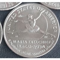 25 центов (квотер) 2023 D США Мария Толчиф