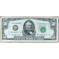 50 долларов США. 1977