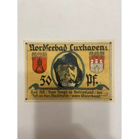 Нотгельд 50 пфеннигов 1921 год. Куксхаффен. Веймарская республика - 2201