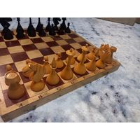 Шахматы деревянные СССР резные хорошие
