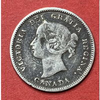 Канада, 5 центов 1901 г., серебро