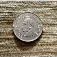 Werty71 Гондурас 20 сентаво 1991