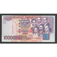 Гана 10000 седи 2003 года. Тип P-35b. Состояние UNC