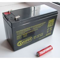 Аккумулятор, аккумуляторная батарея KIPER GP-1272 F2 12V, 7.2Ah .