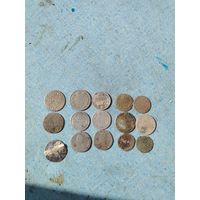 Монеты серебро лот