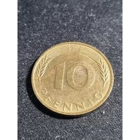 ФРГ 10 пфеннигов 1990 A