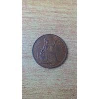 Великобритания, 1 пенни 1964 года.