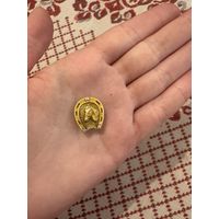 Подкова на счастье ЗНАЧОК С РУБЛЯ