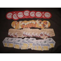 Подставки,бирдекели 80 шт.Новые!С рубля.