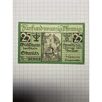 25 пфенигов (нотгельды) г. Германия.-2012