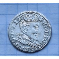 Красивый трояк 1596 год