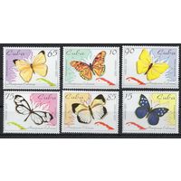 Куба 1995.Бабочки 6 марок  (3823-28)