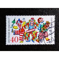 Марка Германия 1972 год 150-летие Кёльнского карнавала