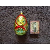 УЛОЧНАЯ ИГРУШКА СССР. МАТРЕШКА. ОРИГИНАЛ.