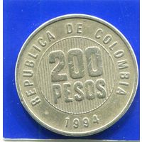 Колумбия 200 песо 1994