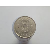 1 франк Бельгия 1977 года  лот 44