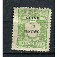 Португальские колонии - Гвинея - 1921 - Portomarken 1/2C - [Mi.29p] - 1 марка. MH.  (Лот 64Gx)-T4P26