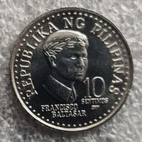 Филиппины 10 сентимо  1981 г.