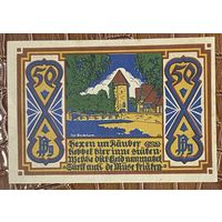 Нодгельд 50 пфеннигов 1921 год. Оснабрюк. Веймарская республика