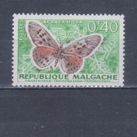 [870] Мадагаскар 1960. Фауна.Бабочка. MNH