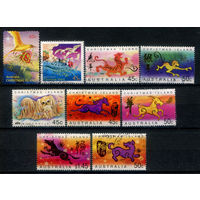 Рождественские острова - г. - Рождество, Новый Год 1 - 9 марок - гашёные. #3-WB-91-KS-7