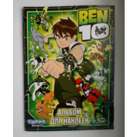 Альбом TOPPS Бен 10. Наклейки. 2011г.