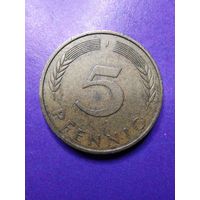 Германия ФРГ 5 пфеннингов 1979 J