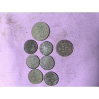 Монеты  8 шт.