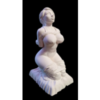 Статуэтка для интерьера Девушка Гипс