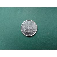 1 крона Чехия.