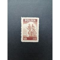 Польша 1946 Марка "Первая годовщина завершения Второй мировой войны" (чистая**) Mi.438 каталог 0.70 евро