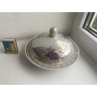 Новогодняя распродажа!Маслёнка Тирнопльский Фарфоровый завод