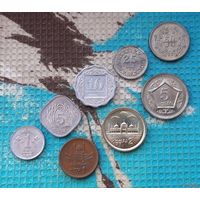 Пакистан набор монет 1, 5, 10, 25, 50 пайс; 1, 2, 5 рупий 1976-2006 гг., UNC.