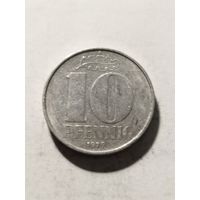 ГДР 10 пфенинг 1979
