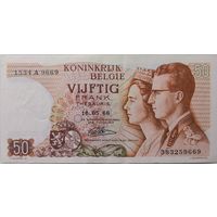 Бельгия 50 Франков 1966 ХF 27
