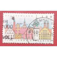 Германия, 1997г., 1100 лет городу Штраубинг