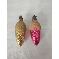 Ёлочные игрушки шишки