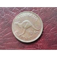 1 пенни Австралия 1949 г.