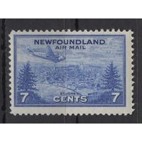 Ньюфаундленд /Newfoundland 1943* Сент-Джонс - столица провинции Ньюфаундленд и Лабрадор, АВИА Почта SG#291