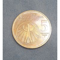 Германия 5 марок, 1985 Европейский год музыки aUNC