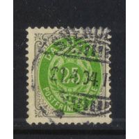 Дания 1875 Номинал Стандарт # 29BIIY