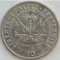 Гаити 10 сантимов 1975 г.